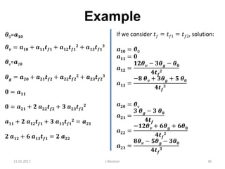 Lecture 1 trajectory generation | PDF