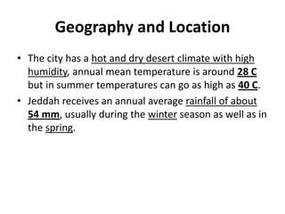 Jeddah Urban Form Forces - Political and Cultural | PDF