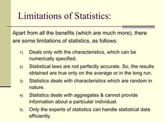 Summary and basics of Statistics with examples | PPT