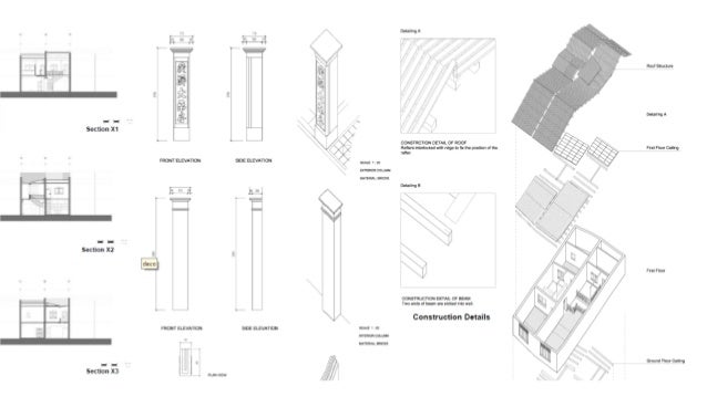 Interior Design Lectures Measure Drawing Building Study