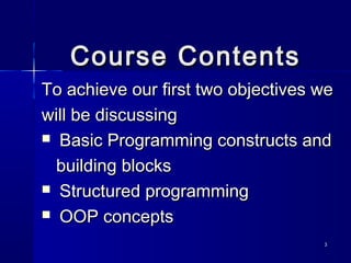 Basic structure of C++ program | PPT | Programming Languages | Computing