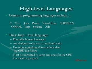 C++ Training - Lecture 01 | PPT