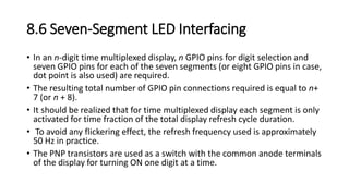 Input-Output Interfacing for LED and Switch | PPTX | Computer ...