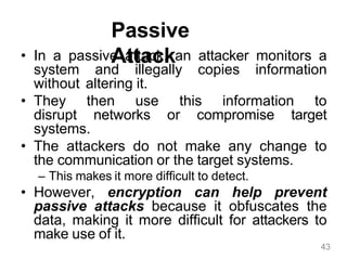 Lecture 01 Information Security BS computer Science | PDF