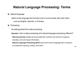 Comprehensive Introduction to Natural Language Processing and Its ...