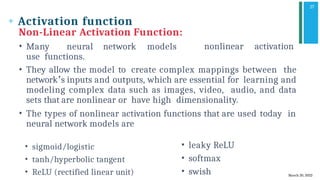 Comprehensive Guide to Artificial Neural Networks and Activation ...