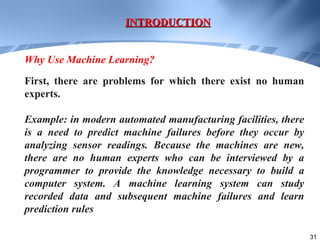 ppt - lecture 1: introduction to machine learning... Lecture+01+-+Introduction.ppt Machine Learning for Intelligent Data | PPT