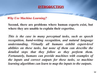 ppt - lecture 1: introduction to machine learning... Lecture+01+-+Introduction.ppt Machine Learning for Intelligent Data | PPT