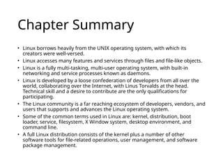 Linux Slide Teaching Lecture 01 - Intro to Linux.pptx Linux introductory slides | PPTX
