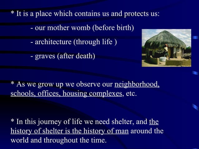 Lecture01 Shelter Ym | PPT