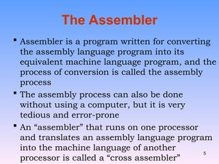 Comprehensive Overview of Computer Architecture, Assembly Language, and ...