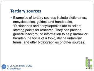 Research Methodology-01: Review of Research Literature | PPTX
