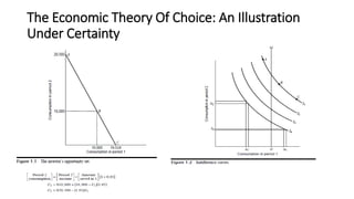 The Economic Theory Of Choice: An Illustration
Under Certainty
 