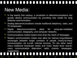Lecture # 01 (intro mass media & pakistan) | PPT