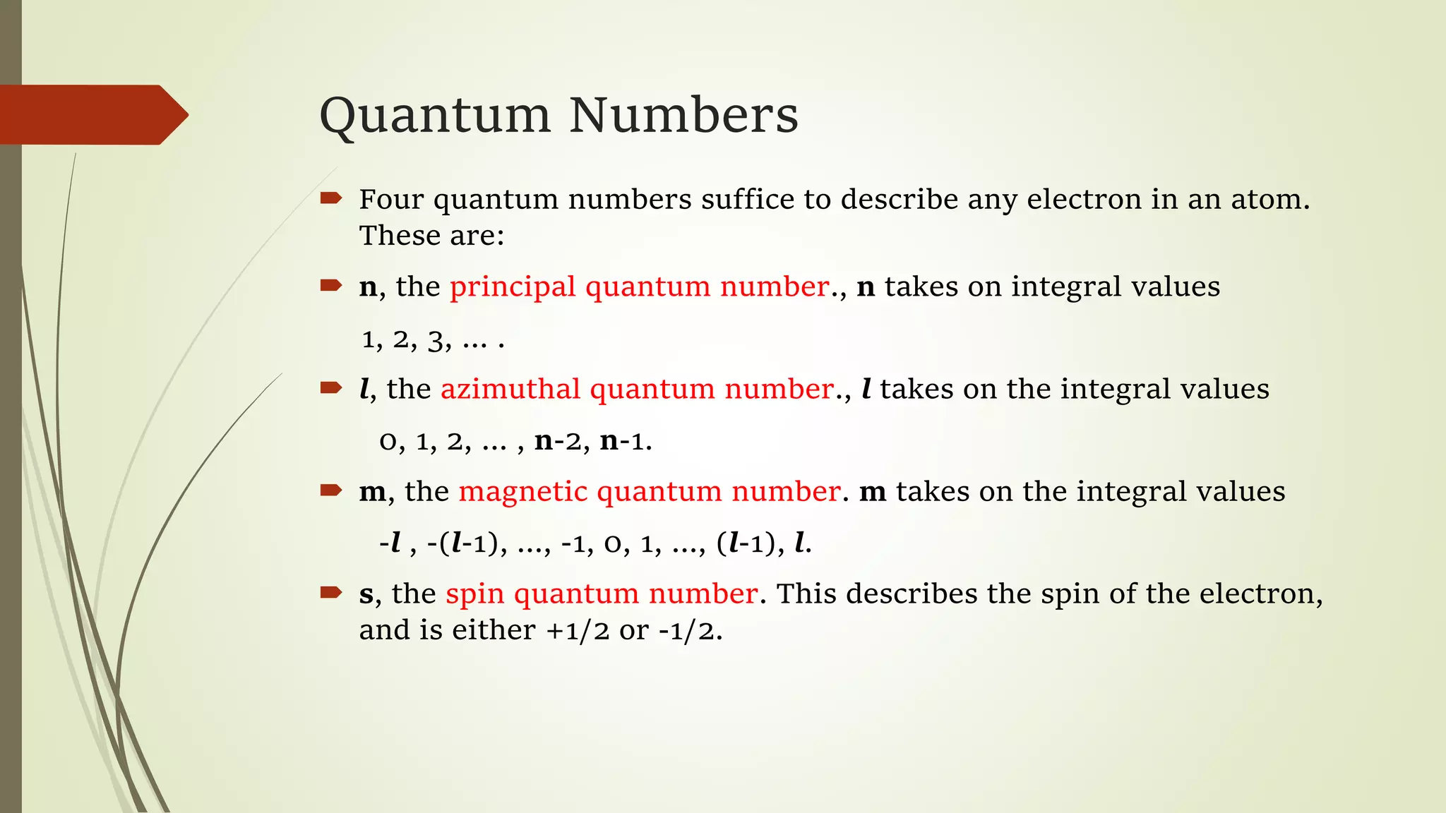 Lecture 02.; spectroscopic notations by Dr. Salma Amir PPT