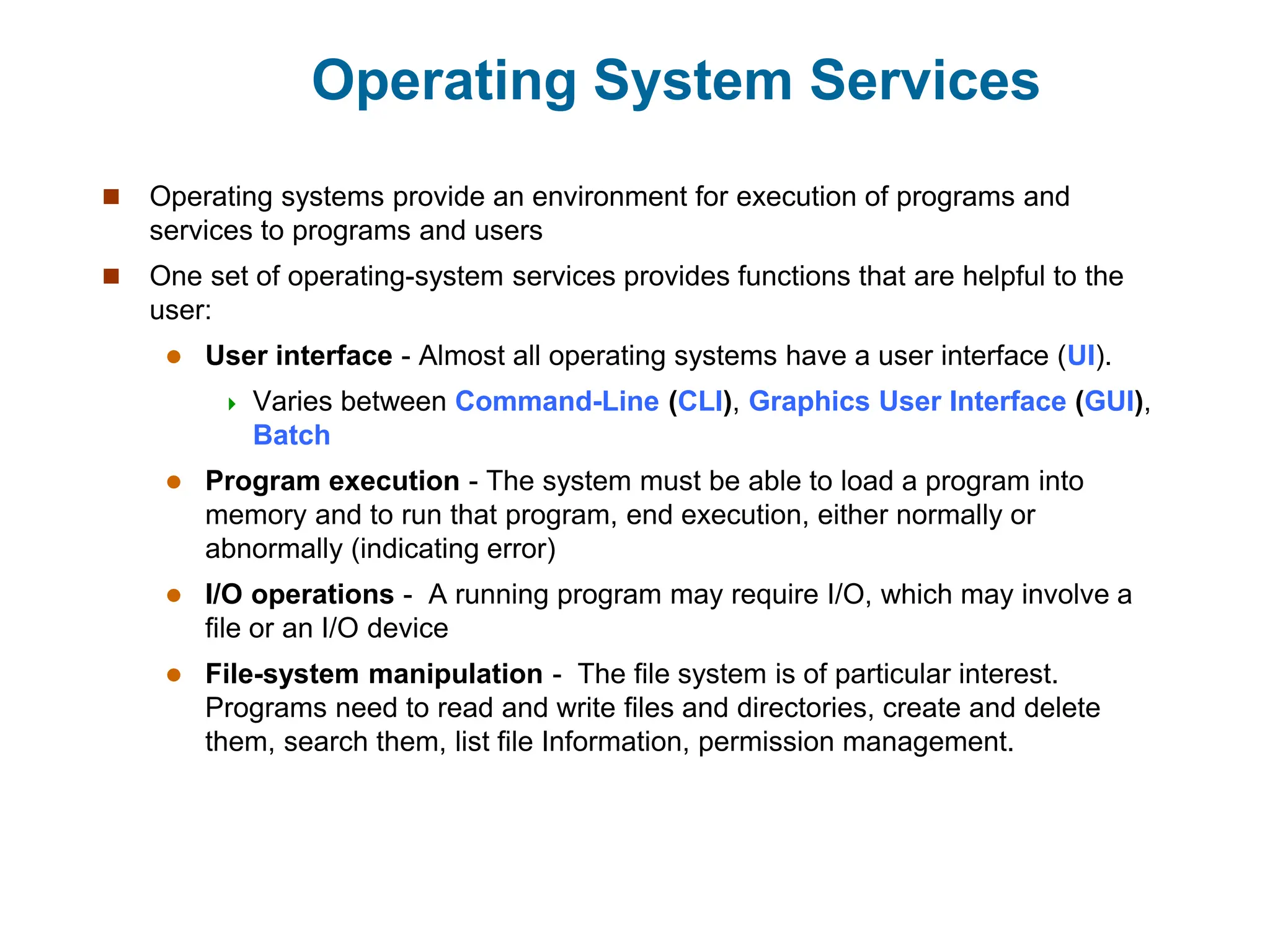 Lecture_02_Operating System Structures Operating Systems | PPT