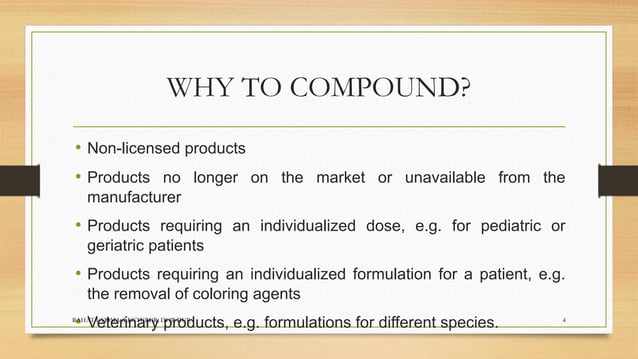 Fundamental Operations in Compounding.ppt | Pharmaceutical Industry ...