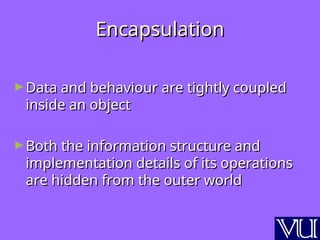 Data encapsulation and information hiding | PPT