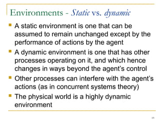 AI introduction agents types enviroinment.ppt
