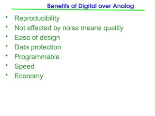 Comprehensive Introduction to Digital and Analog Electronics Concepts ...
