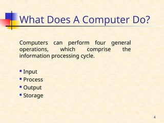 Lecture02 Introduction to the computer system | PPT