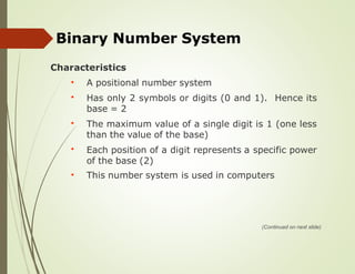 Binary Number System