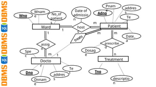 Patient Schema Lecture 02 - Schema (Database management System) Mapping.pptx