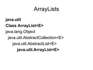 Lecture 02 Arrays and ArrayList define Declaration | PPT
