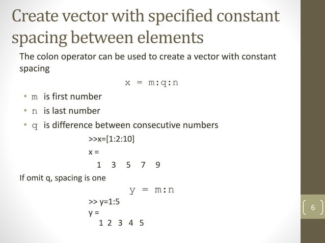 MATLAB - Arrays and Matrices | PPTX