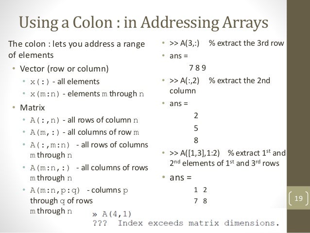 MATLAB - Arrays and Matrices image.