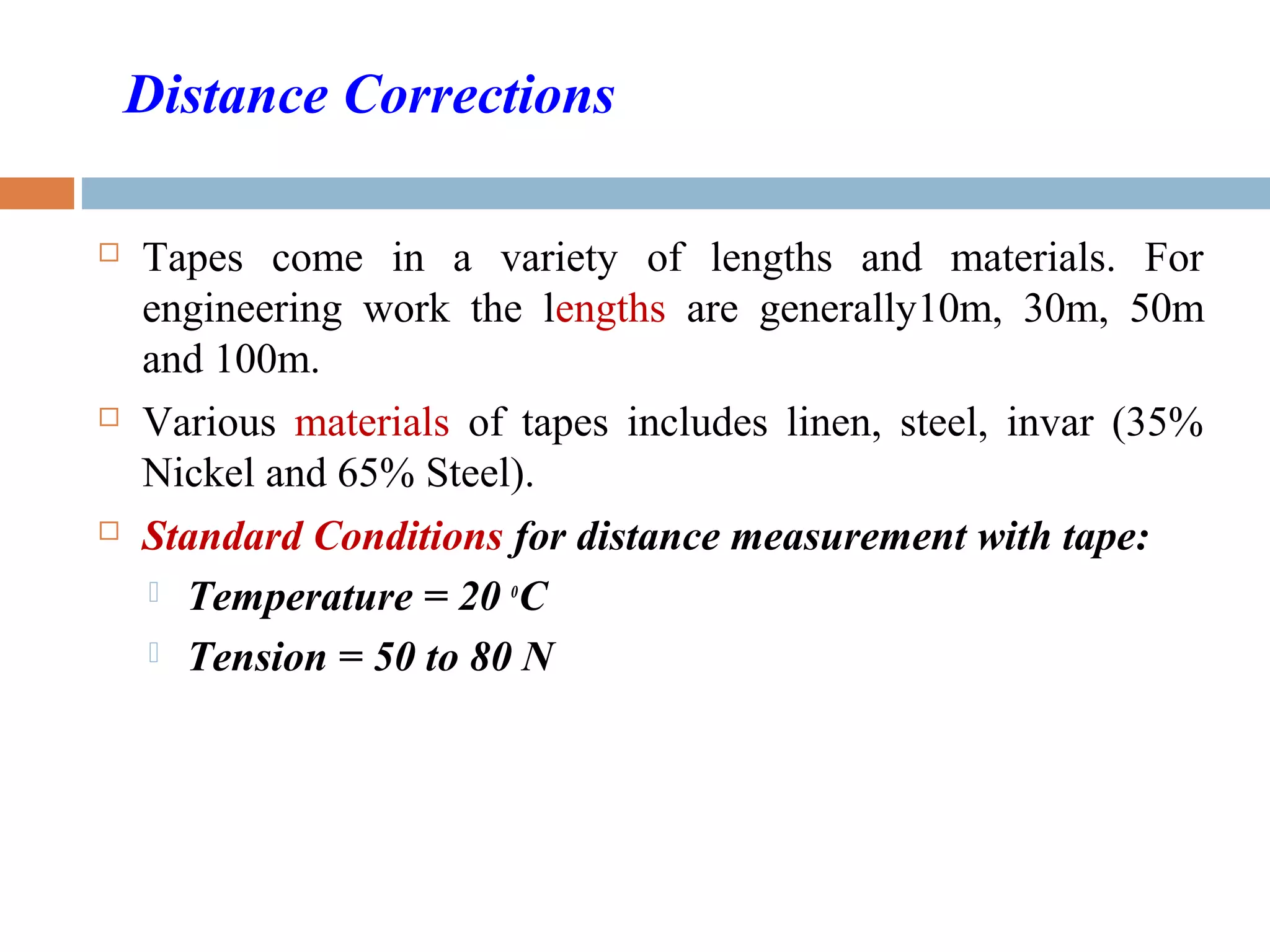 Lecture 02 distance corrections | PPT