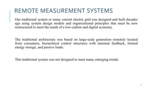 Remote Measure Process Basics of SCADA, and its component Remote Terminal Units etc | PPTX