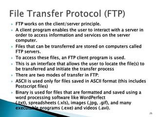 Lecture 02 fundamental concepts of internet and www khalid khan | PPTX