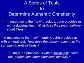 Epistles of John - Lecture 2 | PPT