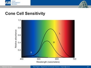 Human Perception and Colour Theory - Lecture 2 - Information ...