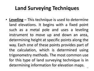Lecture 02 types of surveying | PPTX