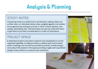 Analysis & Planning
 