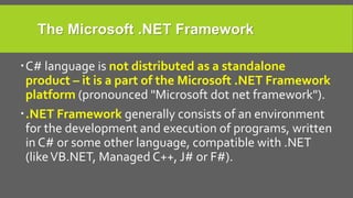 Introduction to C# Programming | PPTX