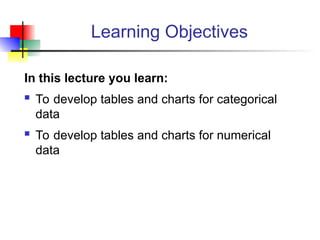 statistics analysis - topic 3 - describing data visually | PPT