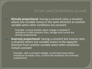 ohm's law and circuits | PPT