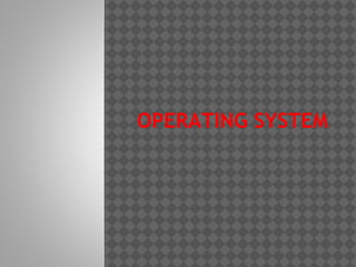 Operating System | PPT