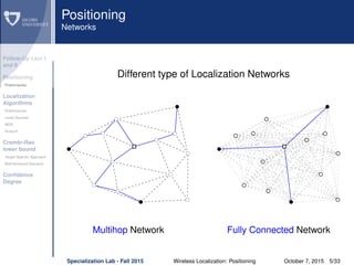 Wireless Localization: Positioning | PDF