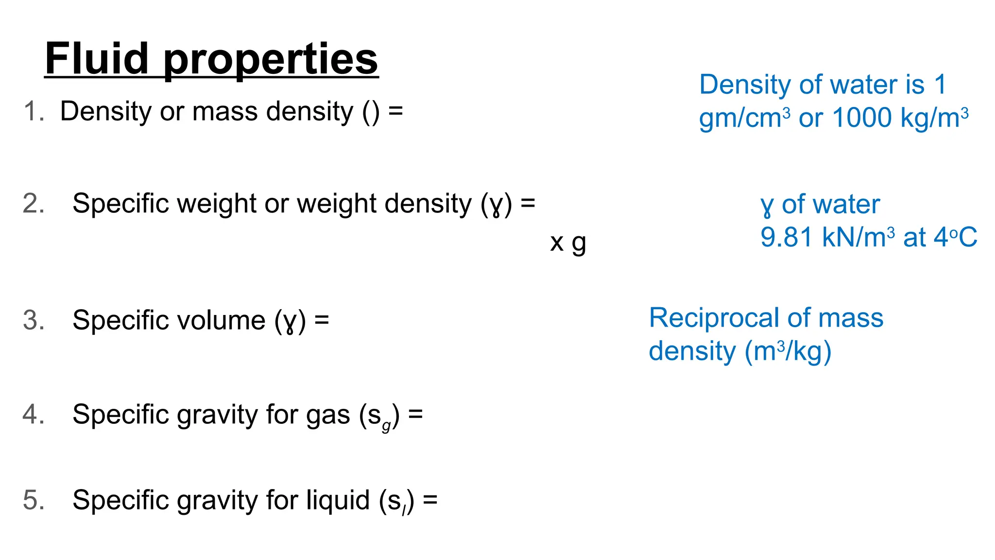 Lecture 3 of the fluid mechanics class 2024 | PPTX
