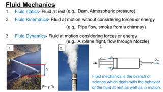 Lecture 3 of the fluid mechanics class 2024 | PPTX