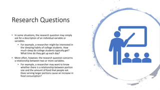 Finding a research idea