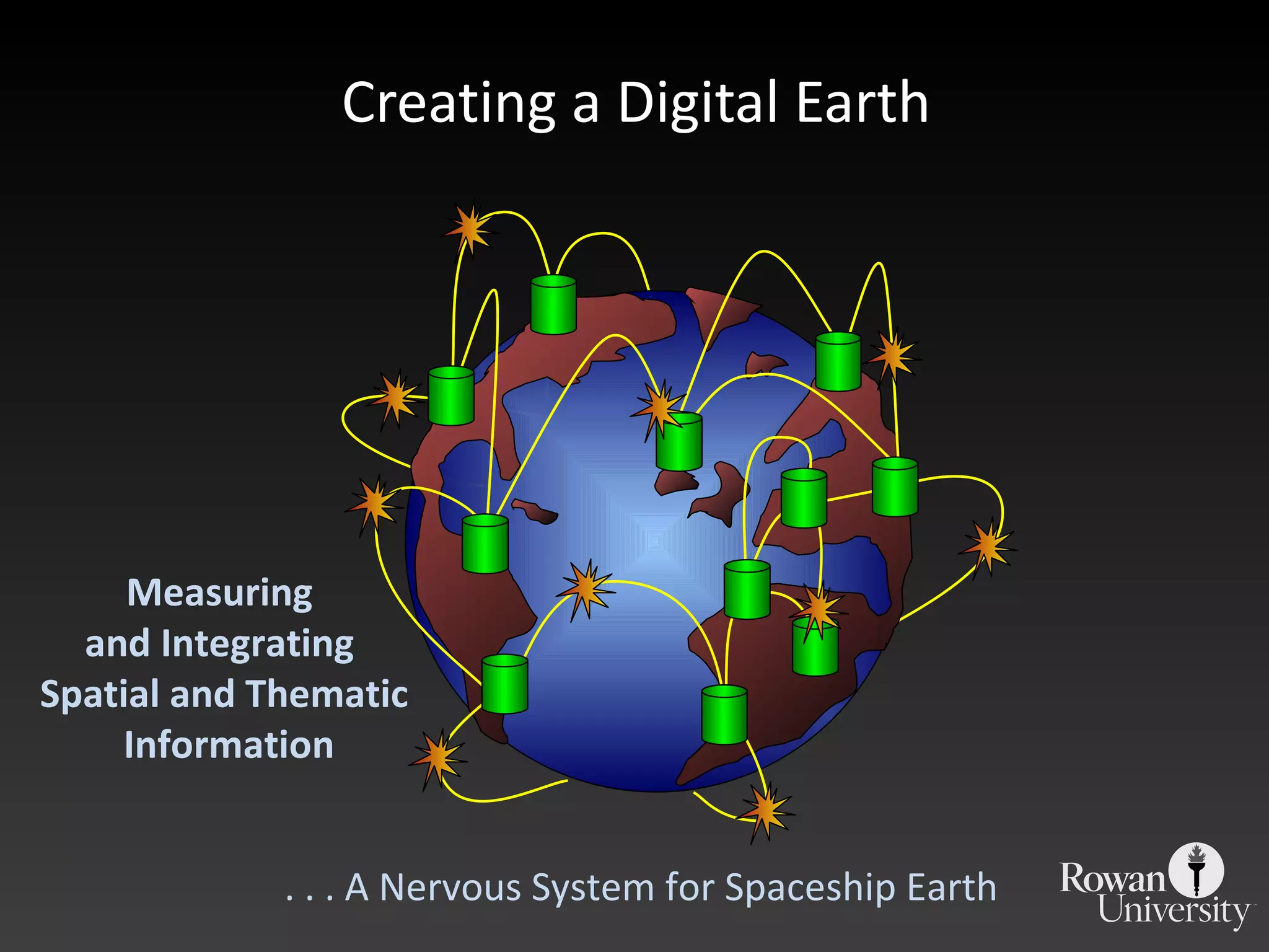 Creating a Digital Earth . . . A Nervous System for Spaceship Earth Measuring  and Integrating  Spatial and Thematic Information 