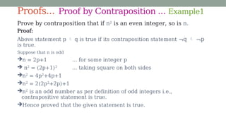 Comprehensive Guide to Mathematical Proofs in Automata Theory | PPTX