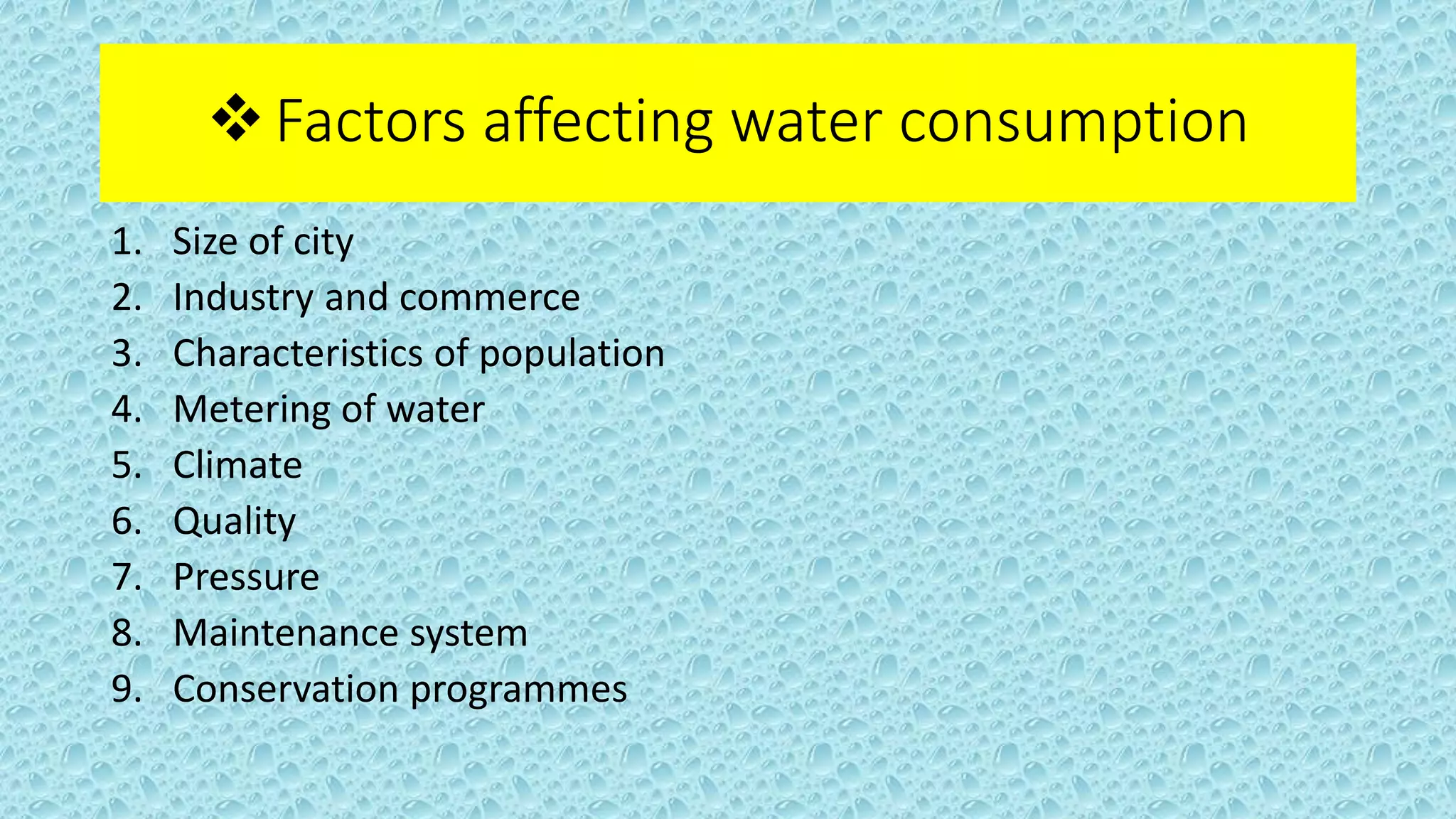 Lecture # 03 water supply and waste water management converted | PDF