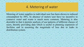 Lecture # 03 water supply and waste water management converted | PDF