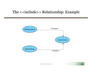 Um Include Relationships Lecture04- Use Case Diagrams | PDF